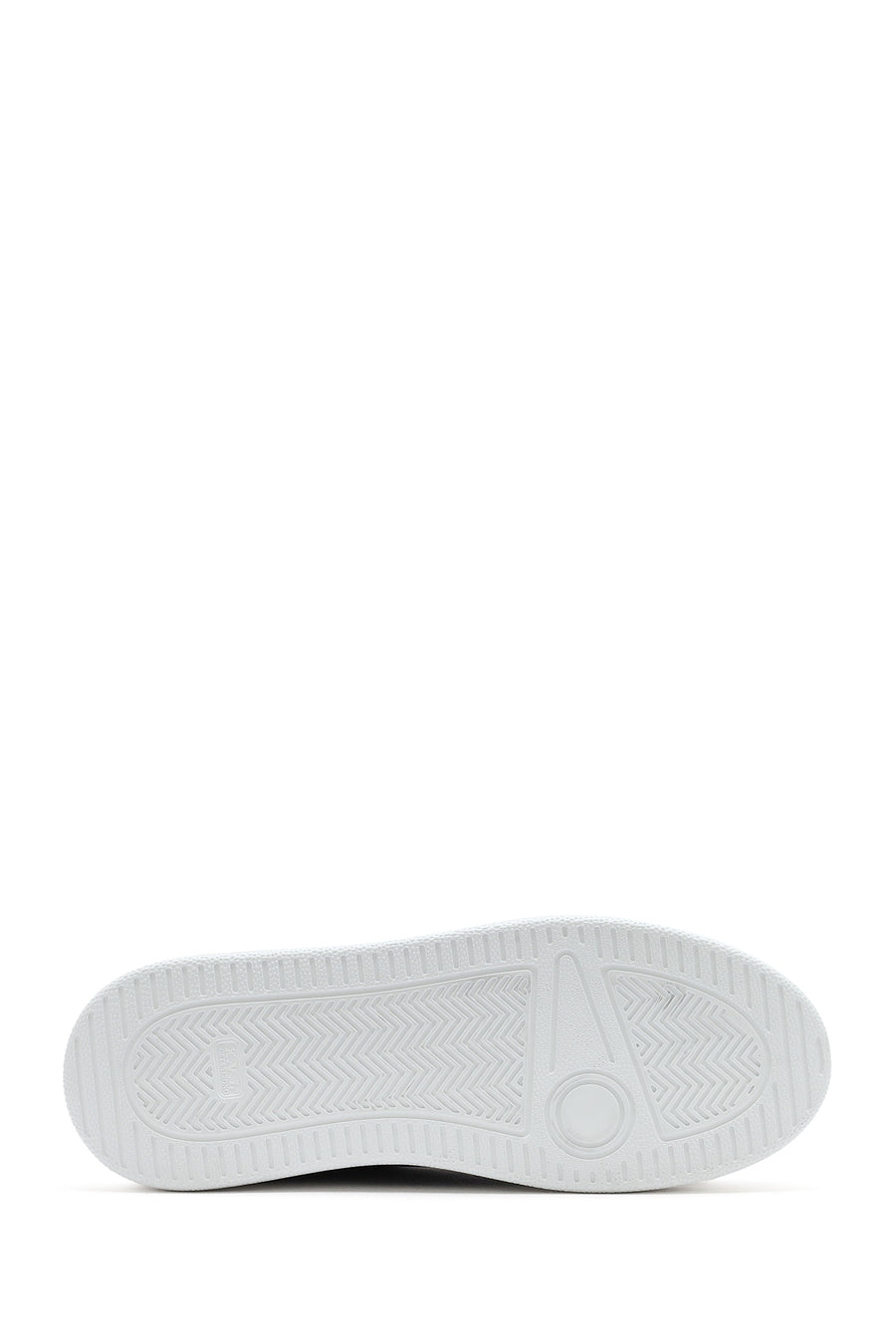 Erkek Siyah Bağcıklı Deri Sneaker