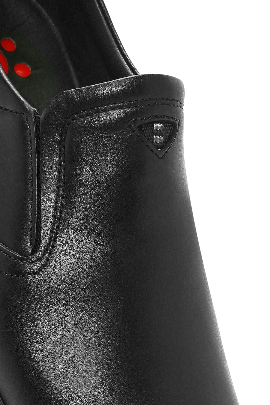 Derimod Fly Men's Black Leather Casual Loafer
