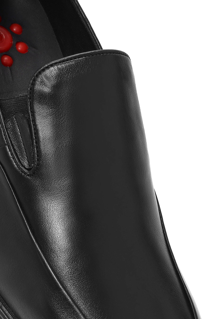 Men's Black Leather Classic Loafer