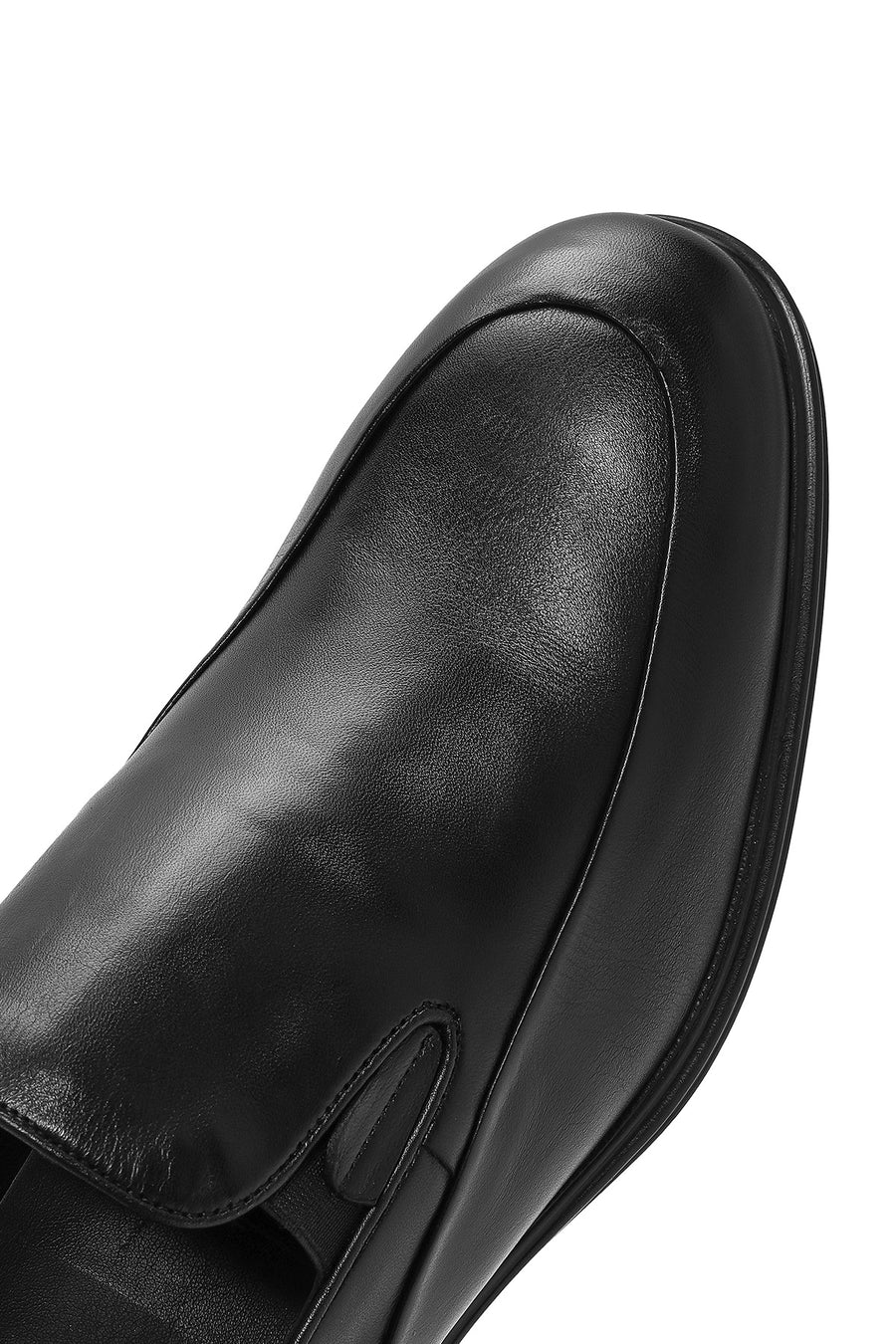 Men's Black Leather Classic Loafer