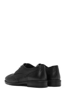 Men's Black Laced Leather Classic Shoes | Derimod