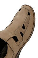 Erkek Bej Nubuk Deri Casual Ayakkabı | Derimod