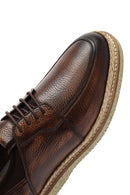 Erkek Kahverengi Bağcıklı Deri Casual Ayakkabı | Derimod