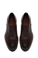 Erkek Kahverengi Bağcıklı Deri Klasik Ayakkabı | Derimod