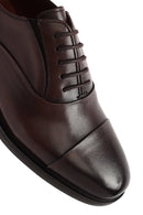 Erkek Kahverengi Bağcıklı Deri Klasik Ayakkabı | Derimod