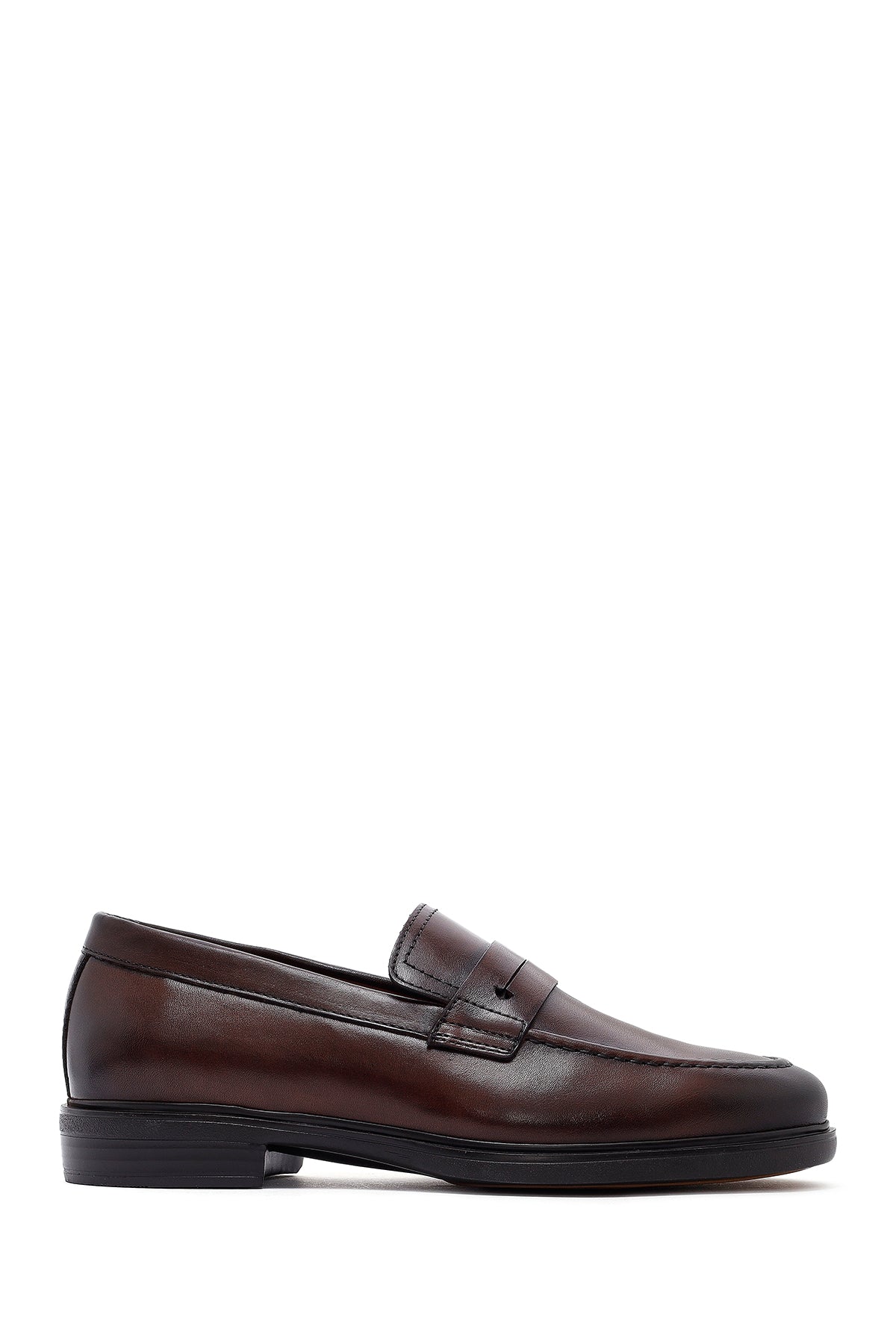 Men's Brown Leather Loafer 25SFD724118 | Derimod