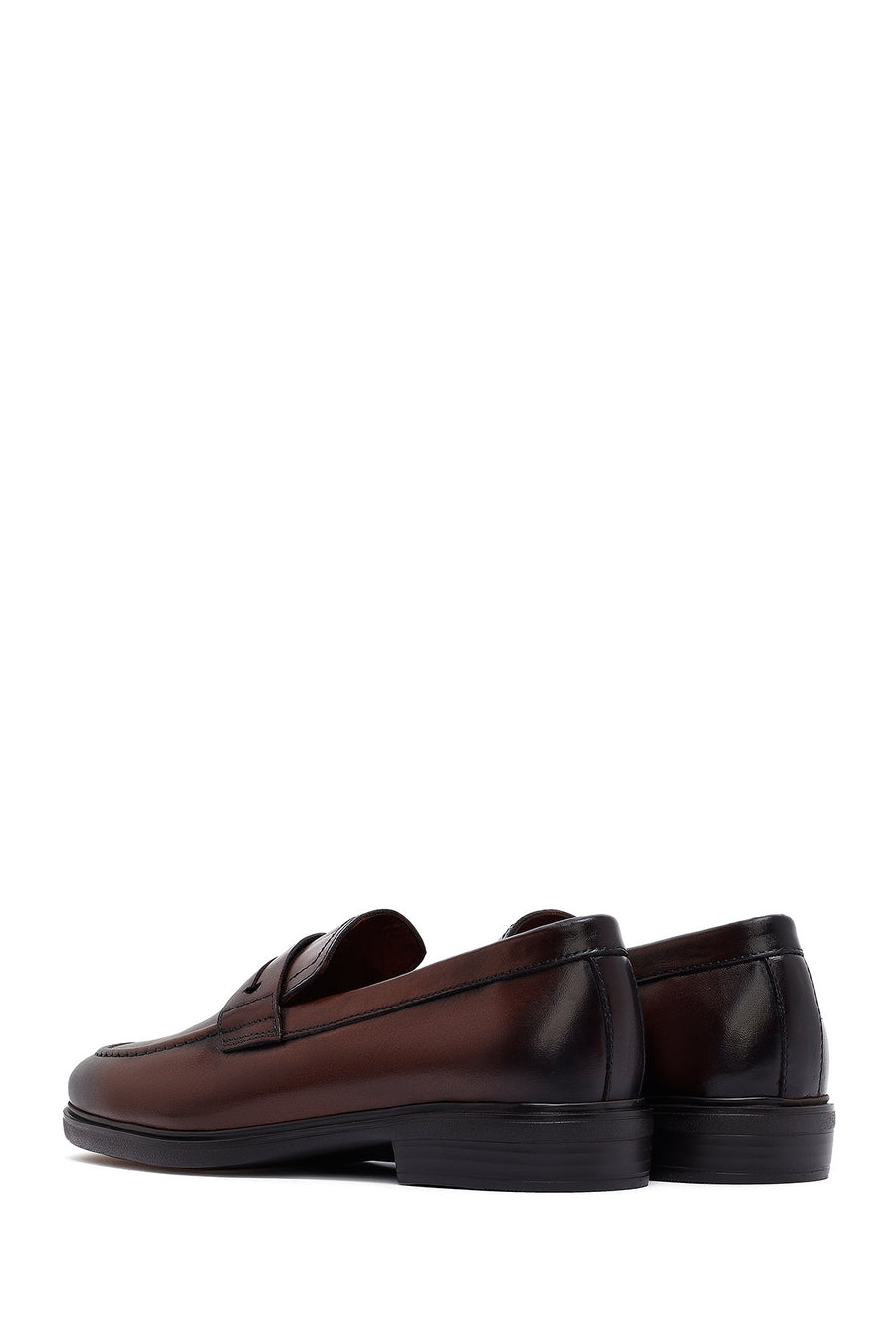 Men's Brown Leather Loafer