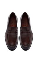 Men's Brown Leather Loafer | Derimod