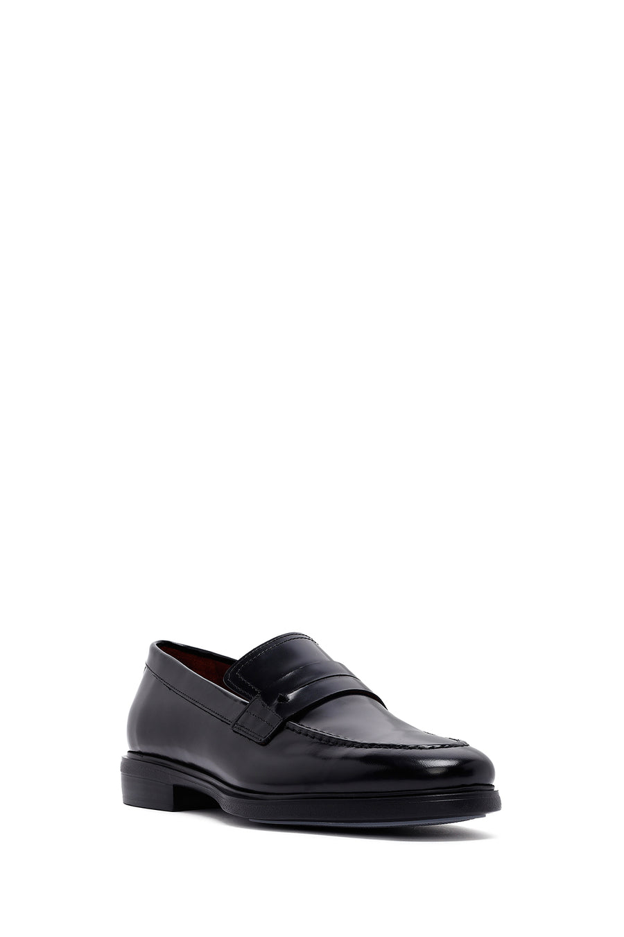 Men's Black Leather Classic Loafer