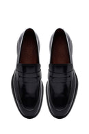 Erkek Siyah Deri Klasik Loafer | Derimod
