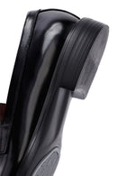 Erkek Siyah Deri Klasik Loafer | Derimod