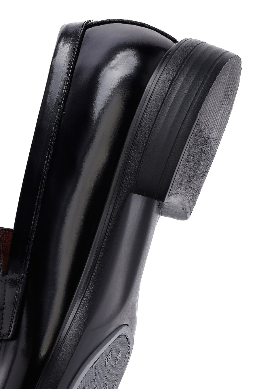Men's Black Leather Classic Loafer