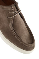 Men's Beige Suede Leather Casual Shoes | Derimod