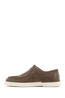Men's Beige Suede Leather Casual Shoes | Derimod