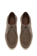 Men's Beige Suede Leather Casual Shoes | Derimod
