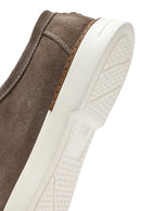 Men's Beige Suede Leather Casual Shoes | Derimod