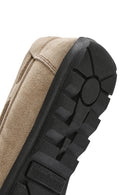 Erkek Bej Süet Deri Casual Loafer | Derimod