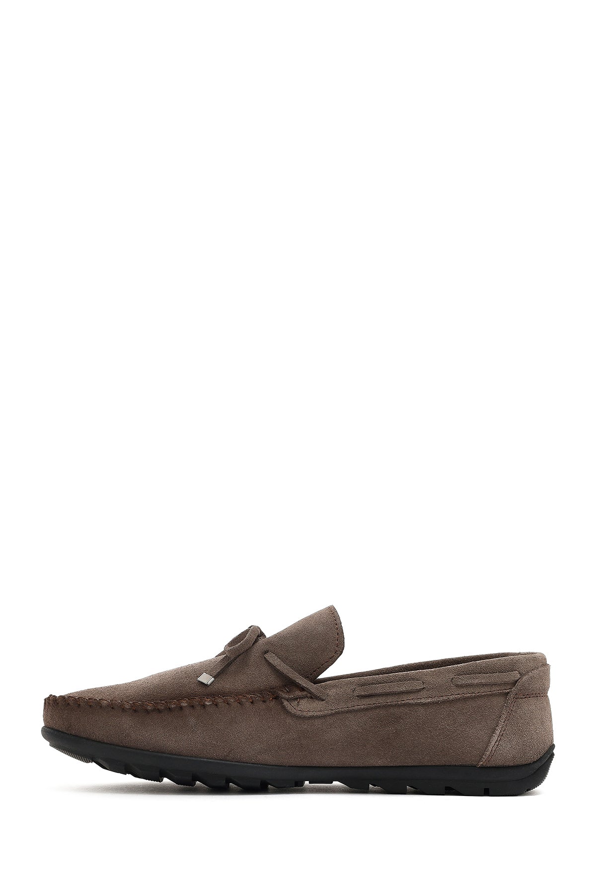 Erkek Vizon Süet Deri Casual Loafer