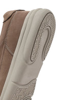 Erkek Bej Nubuk Deri Comfort Loafer | Derimod