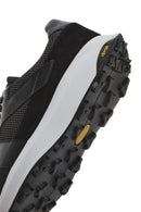 Men's Black Lace-up Thick-Sole Leather Sneaker | Derimod