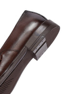 Erkek Kahverengi Deri Klasik Ayakkabı | Derimod