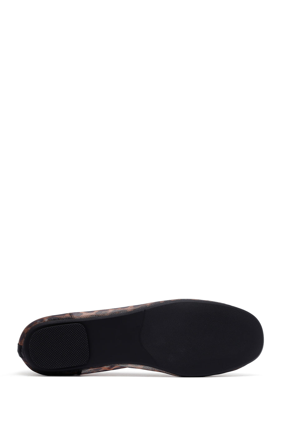 Women's Leopard Bow Patterned Ballerinas