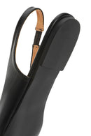 Kadın Siyah Arkası Açık Klasik Babet | Derimod