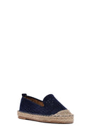 Kadın Lacivert Fileli Süet Espadril | Derimod