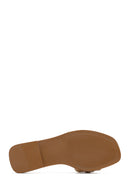 Kadın Altın Taşlı Terlik | Derimod