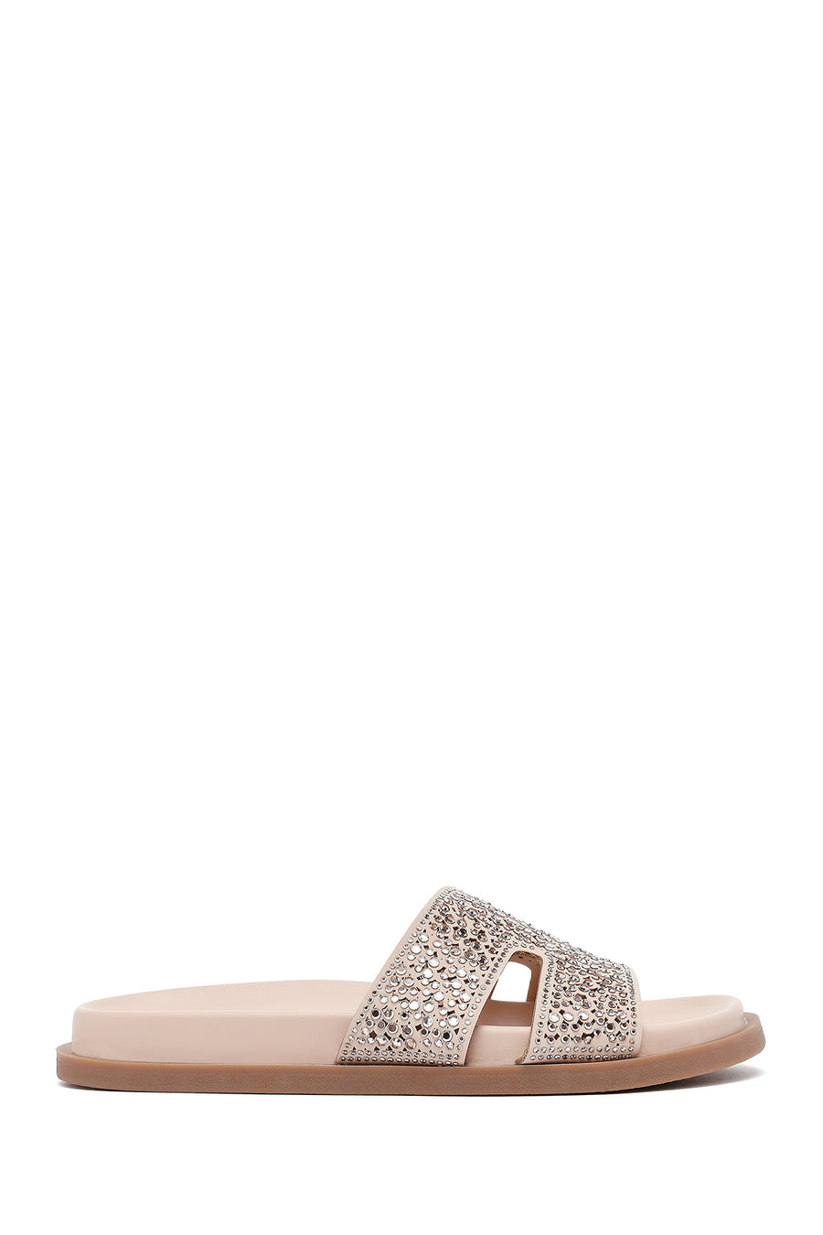 Woman Pink Stone Slippers 25SFE451014 | Derimod