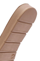 Women's Gold Stone Slippers | Derimod