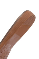 Woman Beige Stone Slippers | Derimod