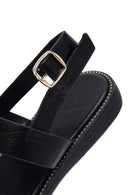 Kadın Siyah Aksesuar Detaylı Sandalet | Derimod