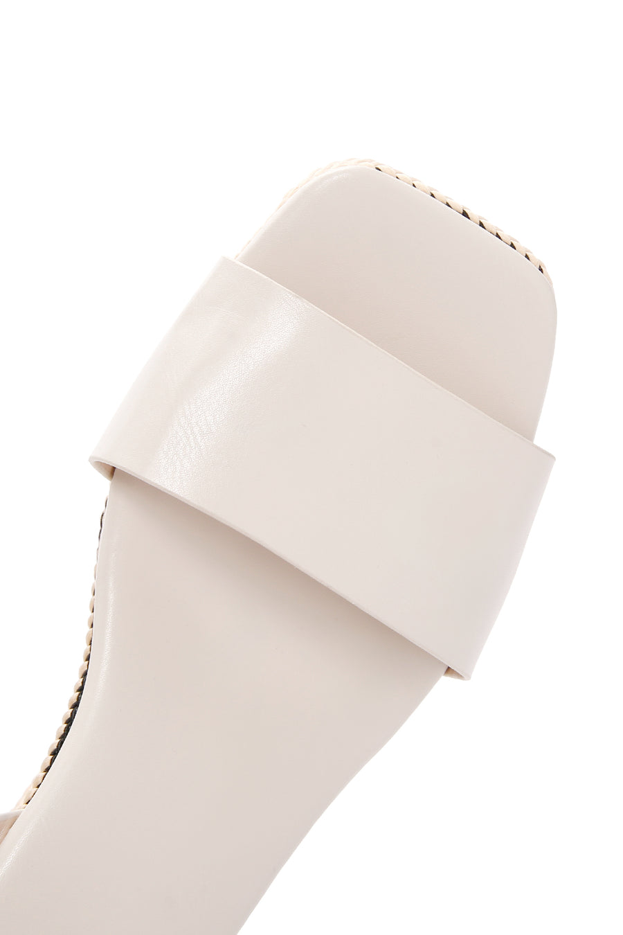 Women's Cream Ankle Strap Wedge Heel Espadrilles