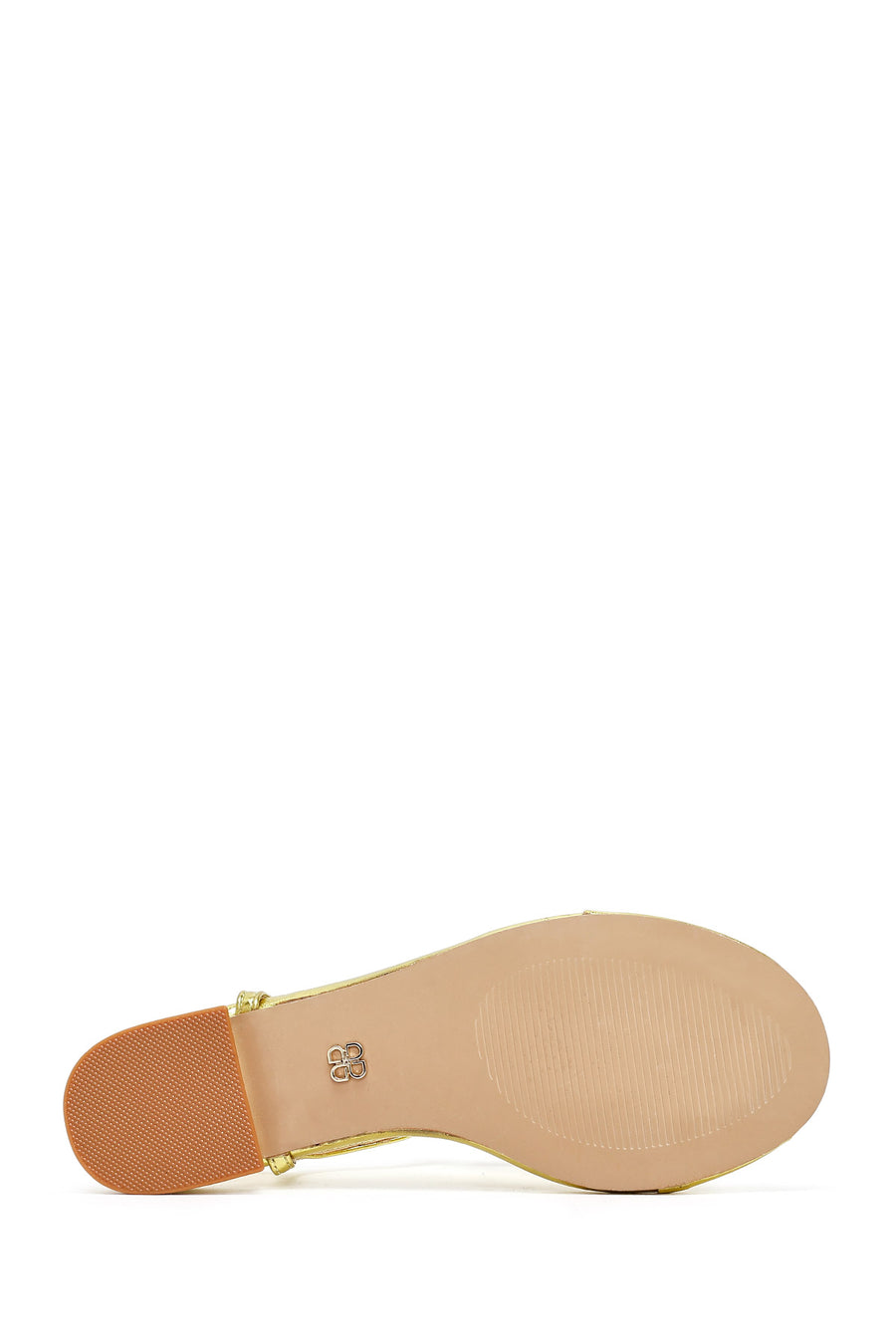 Women's Yellow Stone Flip Flops Sandals