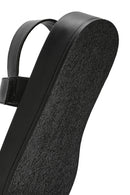 Kadın Siyah Kalın Tabanlı Sandalet | Derimod