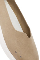 Kadın Bej Süet Espadril | Derimod