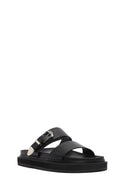 Kadın Siyah Tokalı Terlik | Derimod