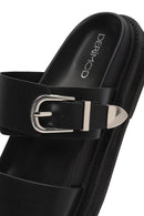 Kadın Siyah Tokalı Terlik | Derimod