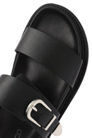 Kadın Siyah Tokalı Terlik | Derimod