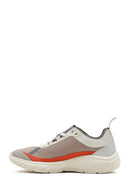 Kadın Bej Bağcıklı Kalın Tabanlı Sneaker | Derimod