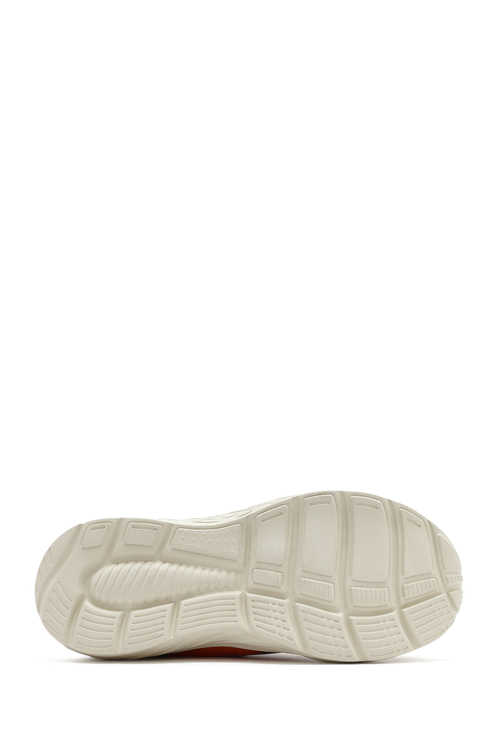 Kadın Bej Bağcıklı Kalın Tabanlı Sneaker