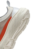 Kadın Bej Bağcıklı Kalın Tabanlı Sneaker | Derimod