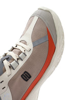 Kadın Bej Bağcıklı Kalın Tabanlı Sneaker | Derimod