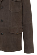 Sacramento Erkek Kahverengi Nubuk Deri Mont | Derimod