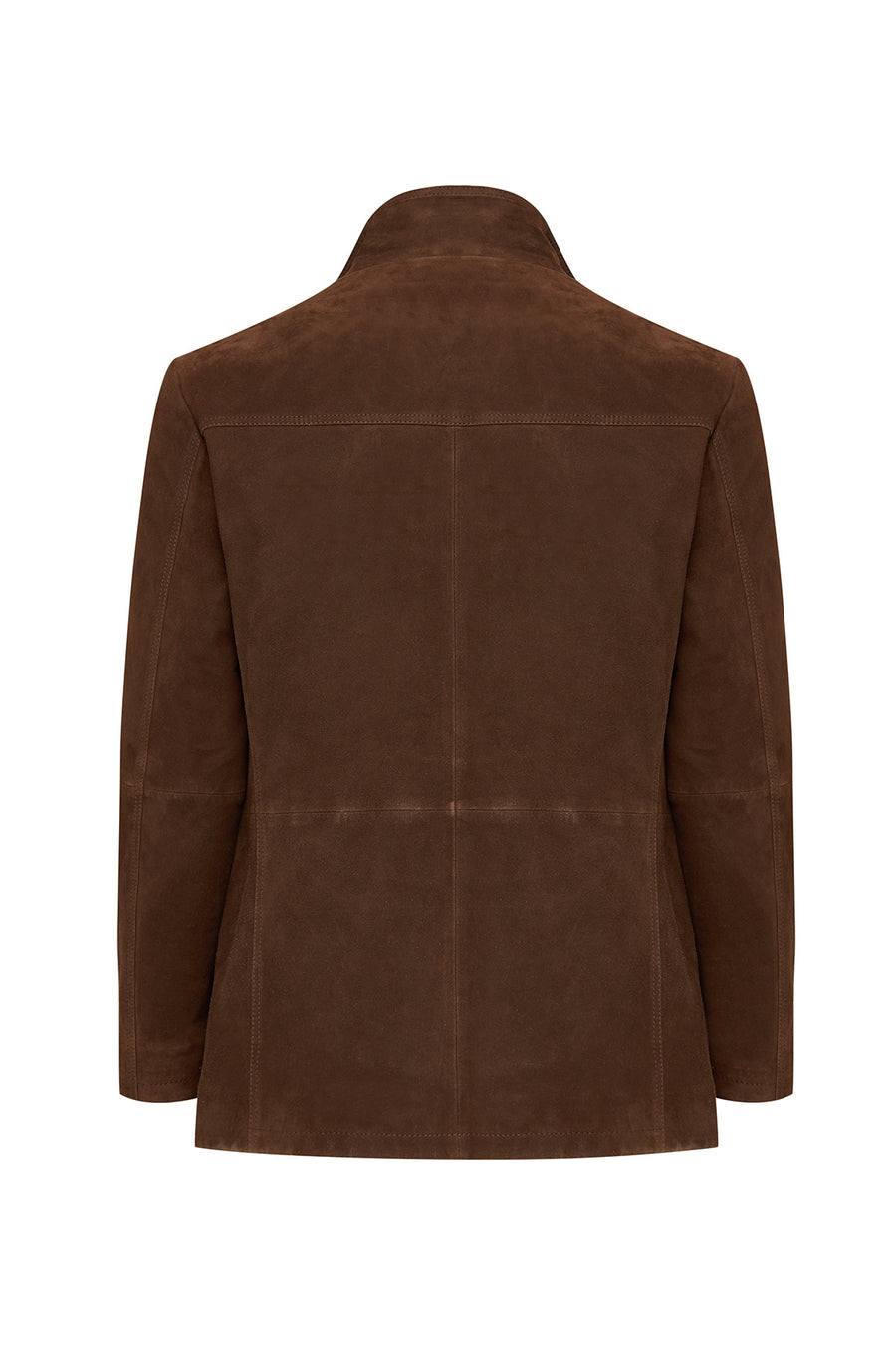 Aguero Men's Brown Suede Leather Jacket