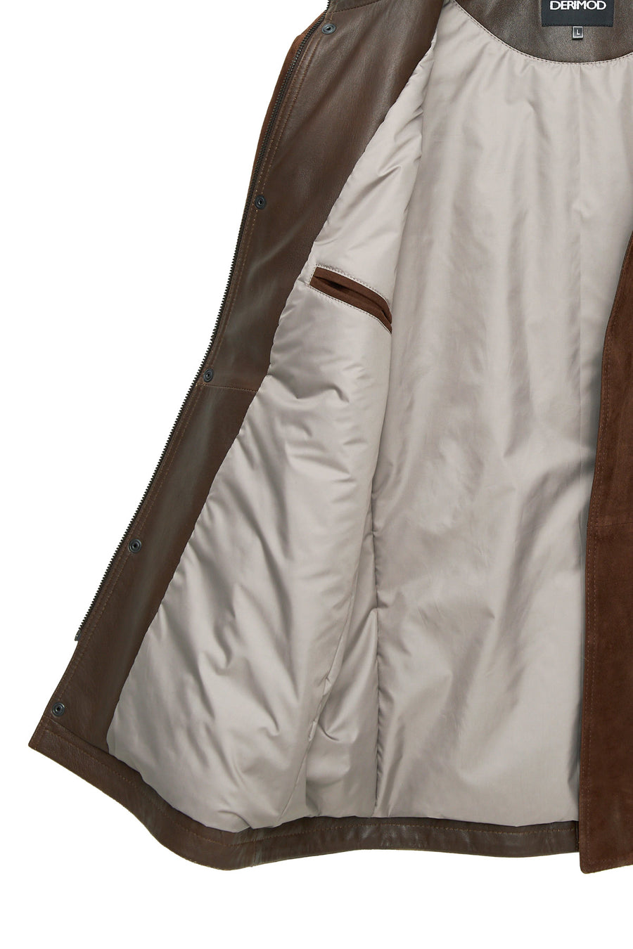 Aguero Men's Brown Suede Leather Jacket