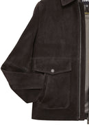 Morata Erkek Kahverengi Nubuk Deri Ceket | Derimod