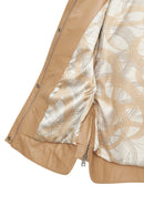 Karen Kadın Bej Deri Ceket | Derimod