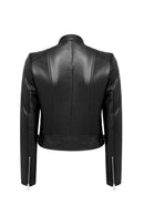 Missy Kadın Siyah Kısa Deri Ceket | Derimod